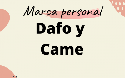Realiza un  DAFO para tu marca personal